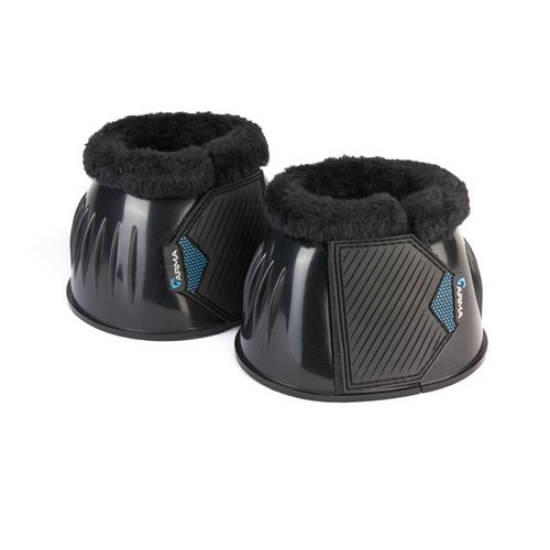 Shires ARMA Comfort Gloss Over Reach Boots - Black