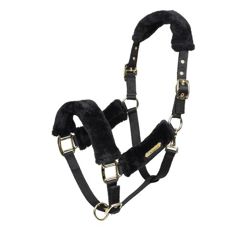 Shires ARMA Fleece Headcollar - Black