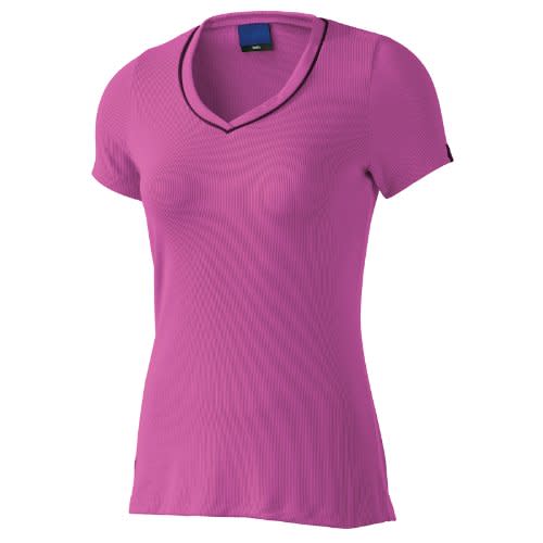 Irideon Women's Impressa Ribbed Tee Shirt - Razzle Dazzle