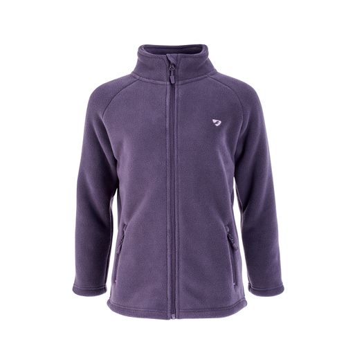 Shires Aubrion Kids' Restore Full Zip Fleece - Purple