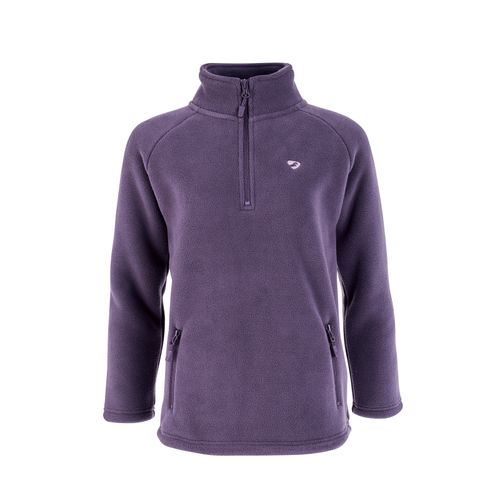 Shires Aubrion Kids' Restore Half Zip Fleece - Purple