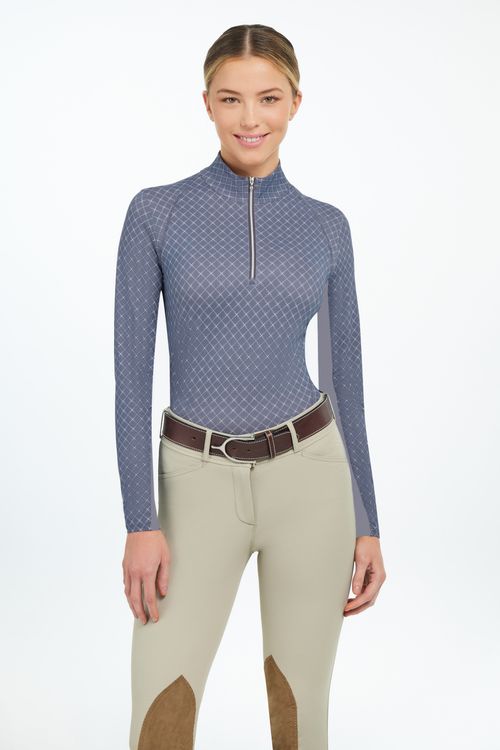 RJ Classics Women's Libby Long Sleeve Tech Shirt - Night Shadow Links