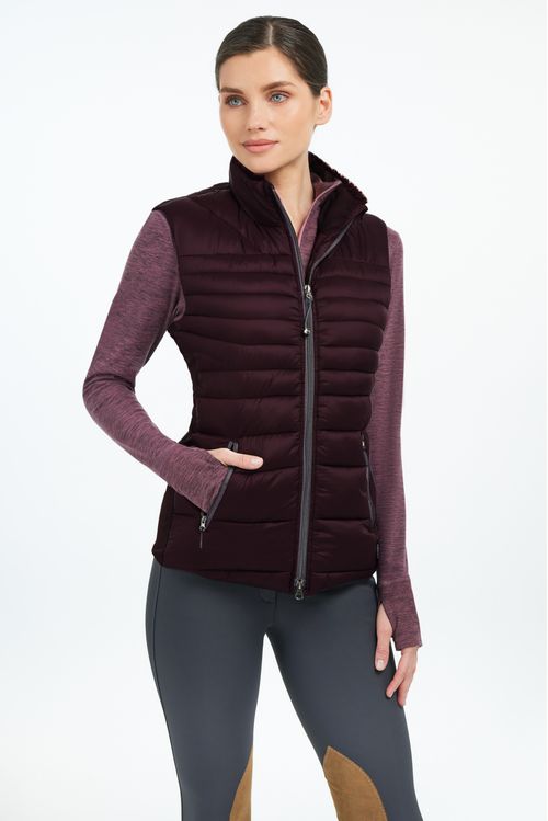 RJ Classics Women's Harlie Wind Defense Vest - Rum Raisin