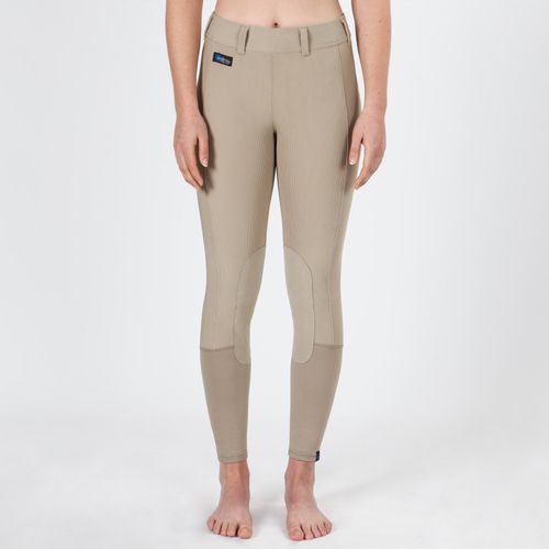 OUTLET: Irideon Women's Cadence Knee Patch Tights - Small - Classic Tan