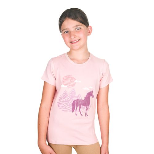 Equistar Kids' Short Sleeve Graphic Tee - Shell