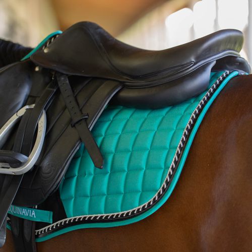 Equinavia Copenhagen Stay Put All Purpose Saddle Pad - Turquoise