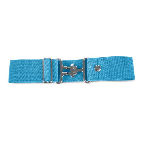 Ovation Women's Fits All Elastic Webbed Belt - Ocean