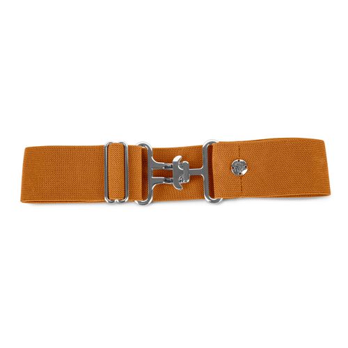 Ovation Women's Fits All Elastic Webbed Belt - Cinnamon