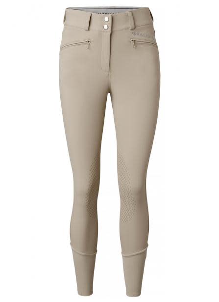 Mountain Horse Women's Diana Knee Patch Breeches - Taupe