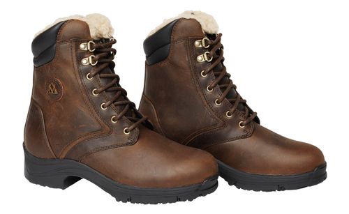 Mountain Horse Women's Snowy River Winter Lace Paddock Boot - Brown