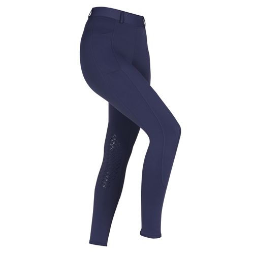 Shires Aubrion Kids' Elmira Riding Tights - Navy