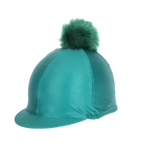 Shires Aubrion Eltar Helmet Silk - Green