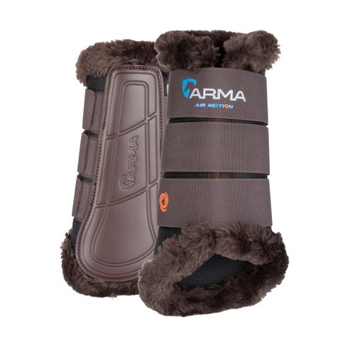 Shires ARMA Air Motion SupaFleece Brushing Boot - Brown