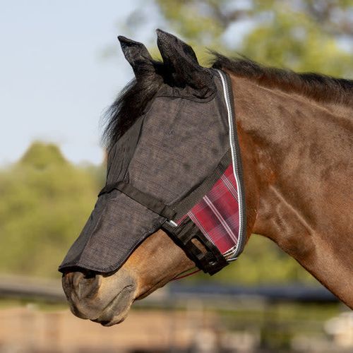 Kensington UV CatchMask w/Ears, Nose & Forelock Opening - Merlot