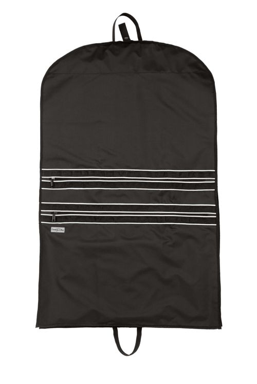 Chestnut Bay 3" Gusset Garment Bag - Black