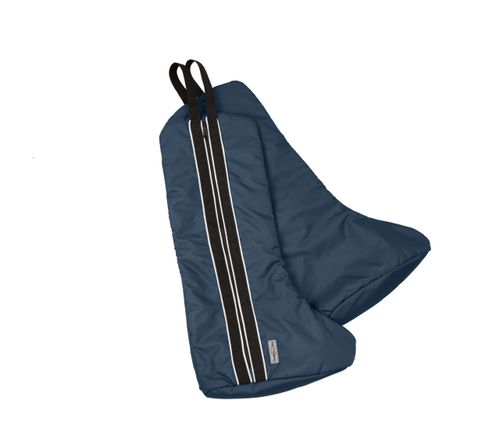 Chestnut Bay Quilted Lined Boot Bag - Navy