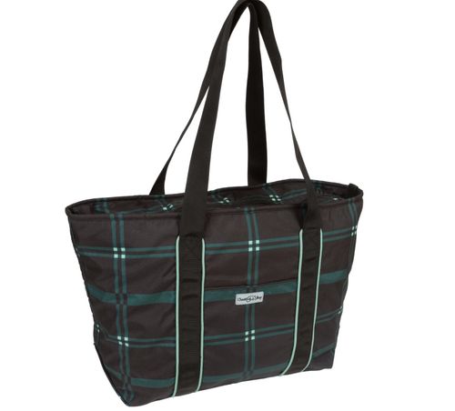 Chestnut Bay Travel Tote - Hunter Plaid