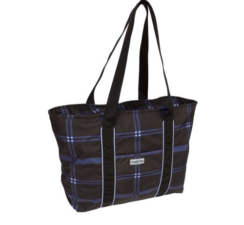 Chestnut Bay Travel Tote - Bluenote Plaid