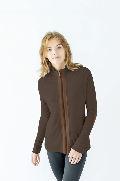 Chestnut Bay Women's Rider Lounge Cardigan - Dark Truffle