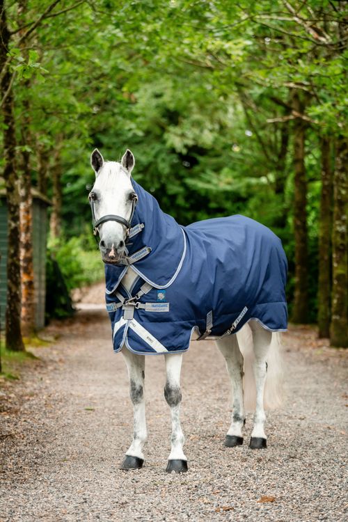 Rhino Pony Plus Turnout Medium - Navy/Titanium Grey/Classic Blue