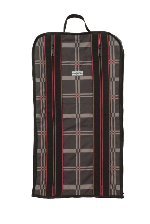 Chestnut Bay Quilted Lined 2 in 1 Bridle Bag - Riverton Plaid