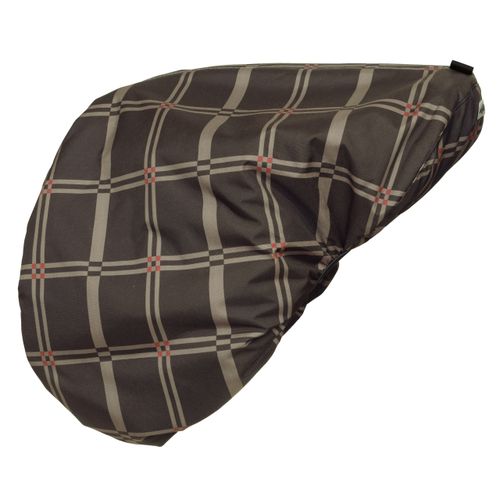 Chestnut Bay Dressage Saddle Cover - Riverton Plaid