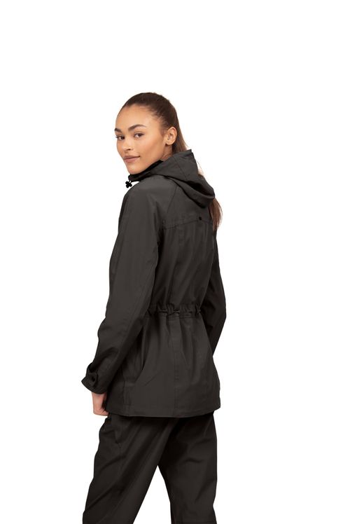 Chestnut Bay Women's Waterproof Rainy Day Jacket - Black