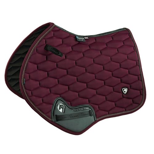 Shires ARMA Eltar Jump Saddle Pad - Black Cherry