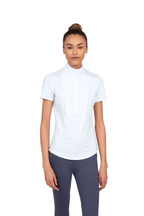 Chestnut Bay Women's SkyCool Liberty Sport Short Sleeve Show Shirt - White 160