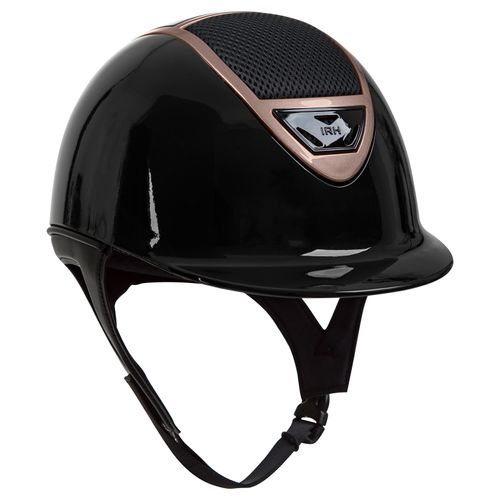READY TO SHIP: IRH IR4G XLT Gloss Helmet Rose Gold Frame - X Large - Black