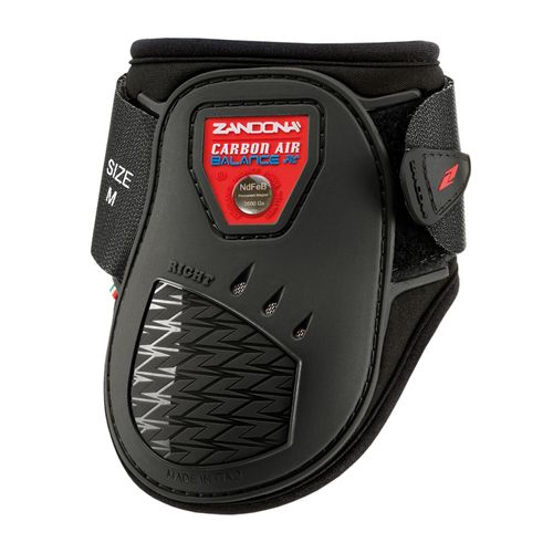 READY TO SHIP: Zandona Carbon Air Balance Junior Fetlock Boots - Small - Black