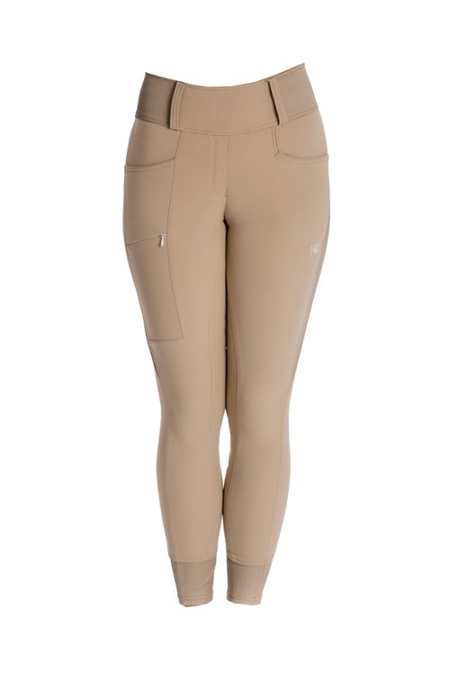 READY TO SHIP: Horseware Women's Hybrid Meryl Pull-Up Breeches - 24 - Tan