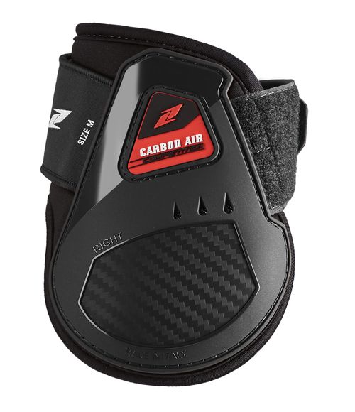 READY TO SHIP: Zandona Carbon Air Young Competition Fetlock Boots - Medium - Black