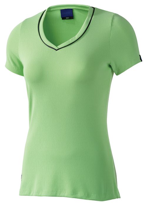 READY TO SHIP: Irideon Women's Impressa Ribbed Tee Shirt - Medium - Mint