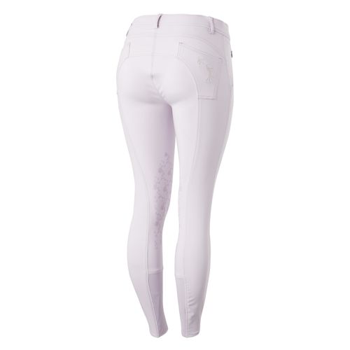 READY TO SHIP: Horze Women's Kaitlin Knee Patch Breeches - EU 38/US 26 - Orchid Hush