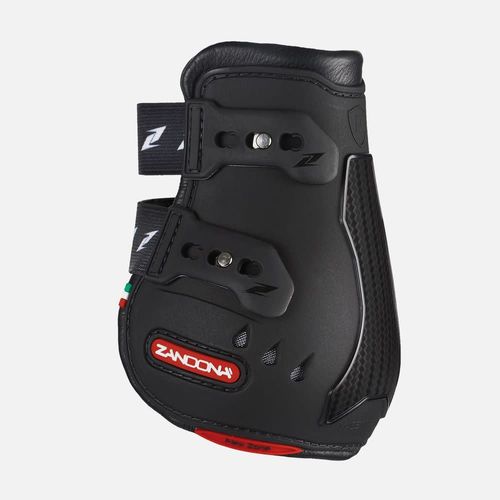 READY TO SHIP: Zandona Carbon Air Classic Evo Active-Fit Fetlock Boots - Large - Black
