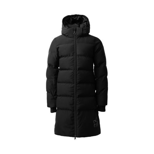 Horze Kids' Paloma Insulated Long Coat - Caviar