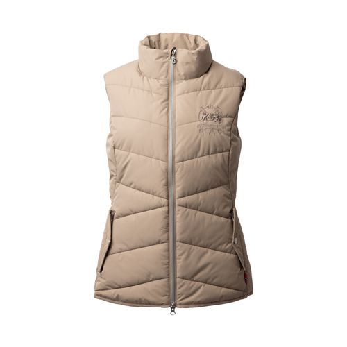 B Vertigo Women's Cordelia Insulated Vest - Mud Brown