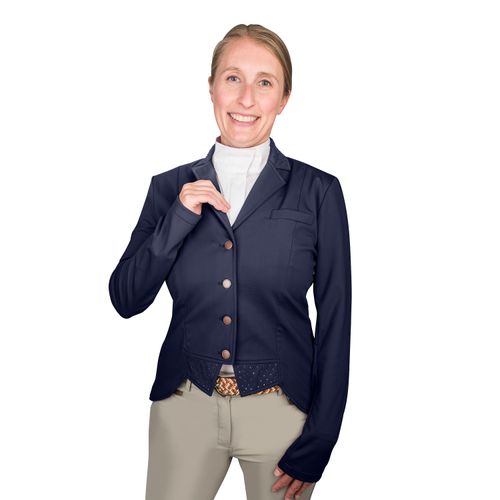 Ovation Women's Dressage Show Coat - Navy