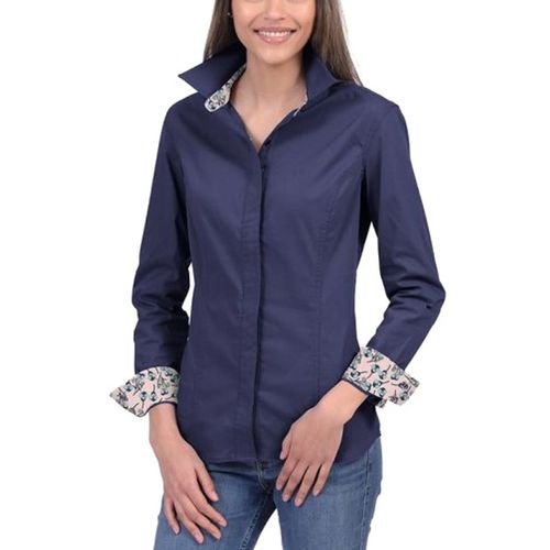 READY TO SHIP: Chestnut Bay Women's Annie-O Western Show Shirt - X Small - Eclipse