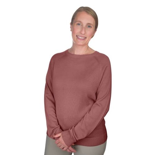 Ovation Women's Clinic Sweater - Muted Clay