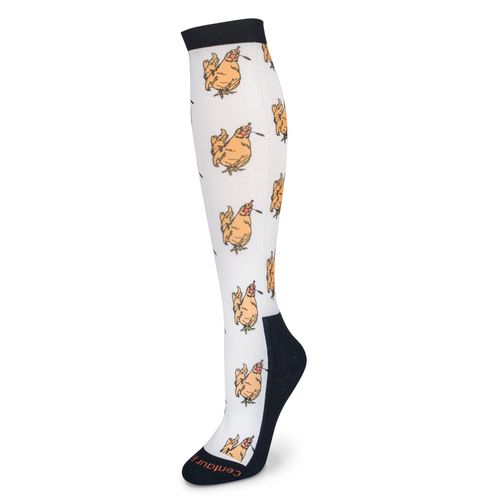 Centaur Ranch Boot Socks - Funky Chicken