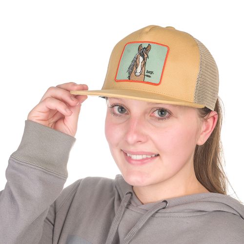 Centaur Ranch Farm Snapback Hat - Harvest Tan Hay