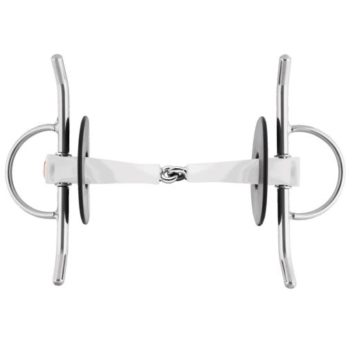 Nathe Full Cheek Snaffle Bit 18mm Single Jointed