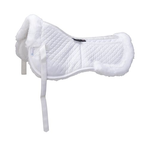 Shires ARMA Corrective Lined Half Pad - White