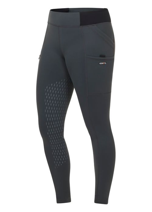 Kerrits Women's Solutions Full Leg Pocket Tights - Pine