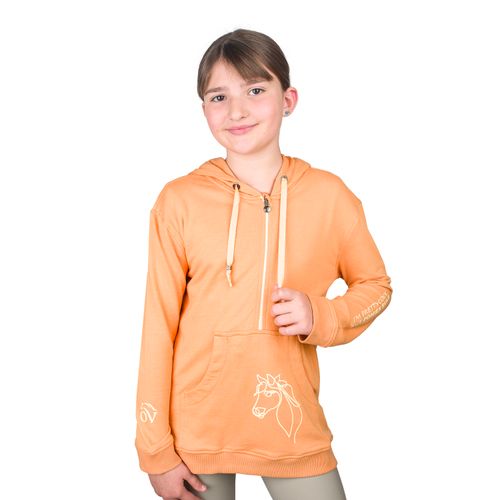 Ovation Kids' French Terry Graphic Hoodie - Muted Safron