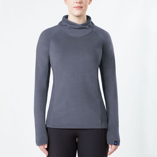 Irideon Women's Chinchillaah Turtleneck - Dapple Grey