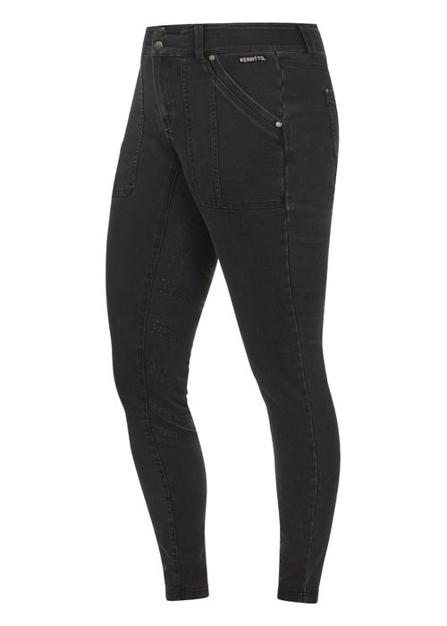 Kerrits Women's Pocketful Stretch Utility Breeches - Black