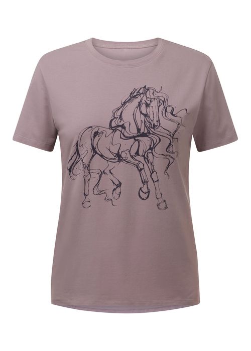 EQL Women's Horse Dance Tee - Rosedust